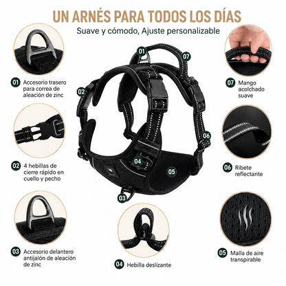 Arnés Anti-Tirones ZenDog™ | Paseos sin Jalones