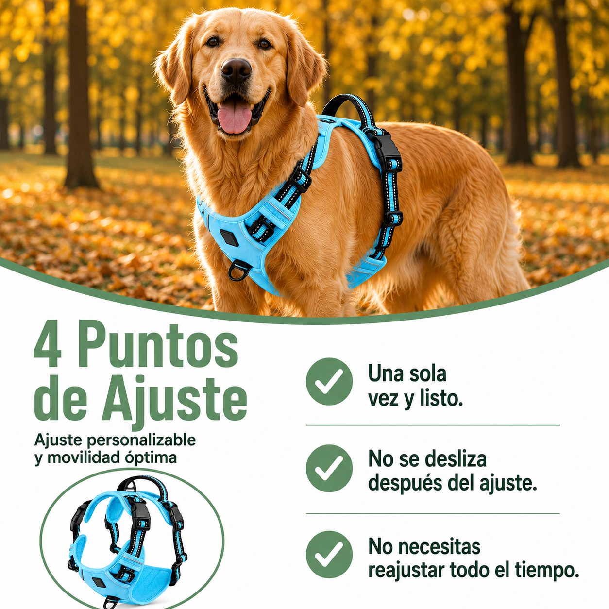 Arnés Anti-Tirones ZenDog™ | Paseos sin Jalones