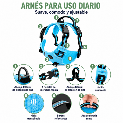 Arnés Anti-Tirones ZenDog™ | Paseos sin Jalones